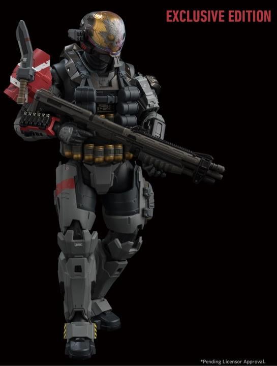 Halo: Reach RE:EDIT EMILE-A239 (Nobel Four) 1/12 Scale PX Previews Exclusive Action Figure Gallery Image 5