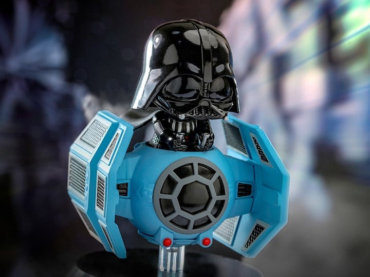 Star Wars Cosbi #031 Darth Vader with Tie Advanced X1 Gallery Image 1