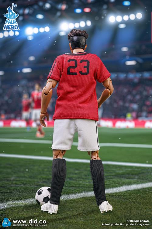 Palm Hero Simply Fun Sport Series Red Team Footballer 1/12 Scale Action Figure Gallery Image 6