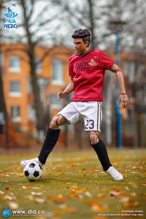 Palm Hero Simply Fun Sport Series Red Team Footballer 1/12 Scale Action Figure Gallery Image 10