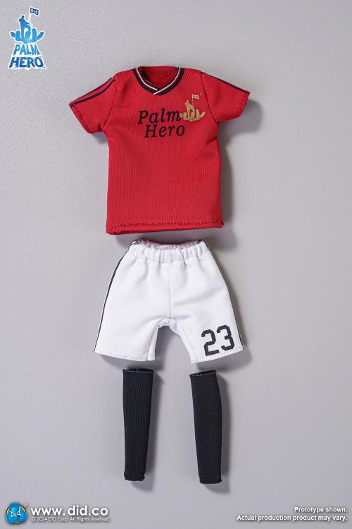 Palm Hero Simply Fun Sport Series Red Team Footballer 1/12 Scale Action Figure Gallery Image 21