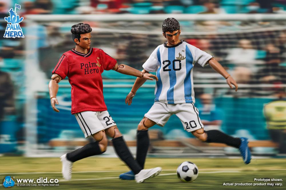 Palm Hero Simply Fun Sport Series Red Team Footballer 1/12 Scale Action Figure Gallery Image 16