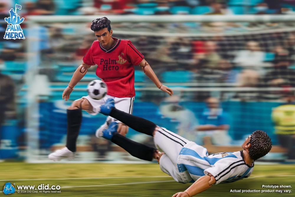 Palm Hero Simply Fun Sport Series Red Team Footballer 1/12 Scale Action Figure Gallery Image 18