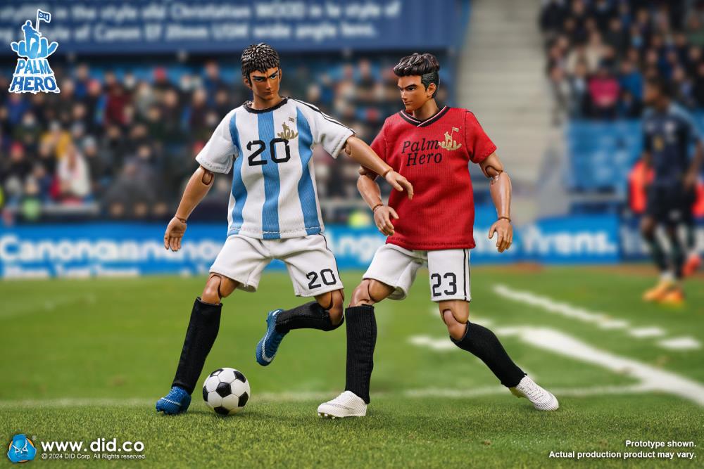 Palm Hero Simply Fun Sport Series Red Team Footballer 1/12 Scale Action Figure Gallery Image 17