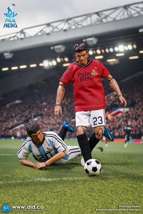 Palm Hero Simply Fun Sport Series Red Team Footballer 1/12 Scale Action Figure Gallery Image 15