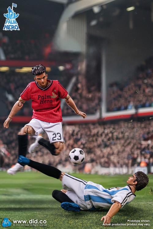 Palm Hero Simply Fun Sport Series Red Team Footballer 1/12 Scale Action Figure Gallery Image 14