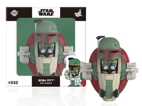 Star Wars Cosbi #032 Boba Fett with Starship Gallery Image 4