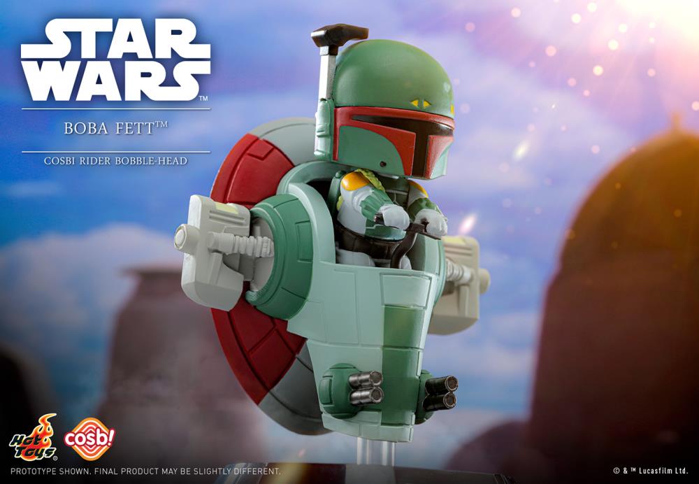 Star Wars Cosbi #032 Boba Fett with Starship Gallery Image 3