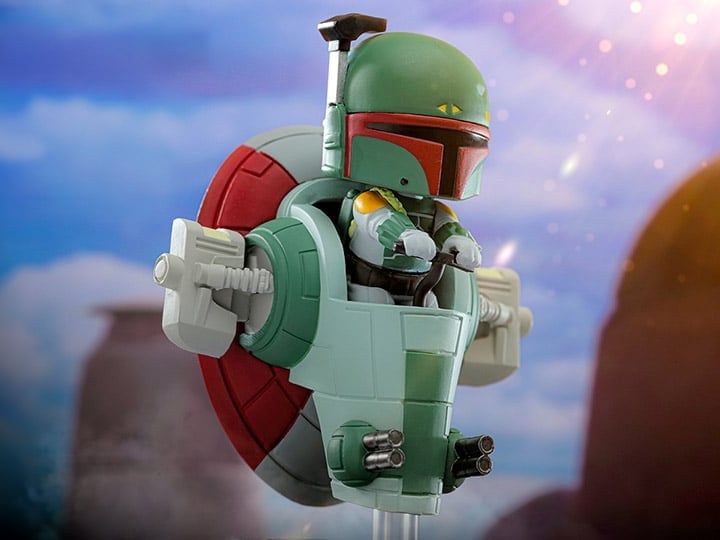 Star Wars Cosbi #032 Boba Fett with Starship Gallery Image 1