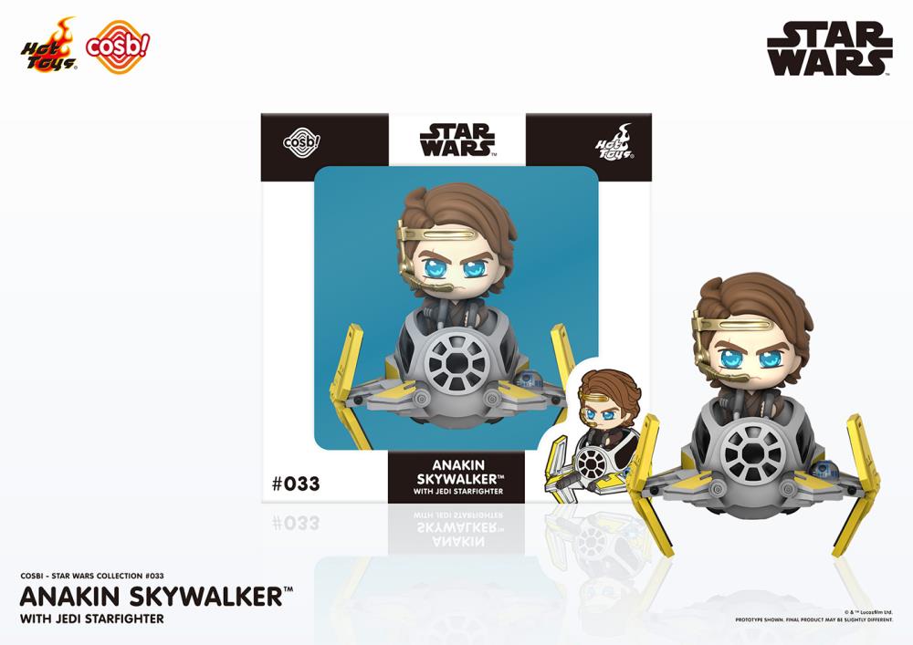 Star Wars Cosbi #033 Anakin Skywalker with Jedi Starfigher Gallery Image 4