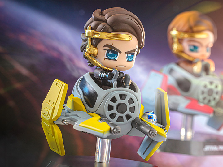 Star Wars Cosbi #033 Anakin Skywalker with Jedi Starfigher Gallery Image 1
