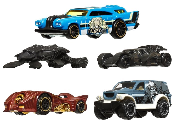 Batman 85 Years Hot Wheels Premium Pop Culture 2024 Mix 4 Set of 5