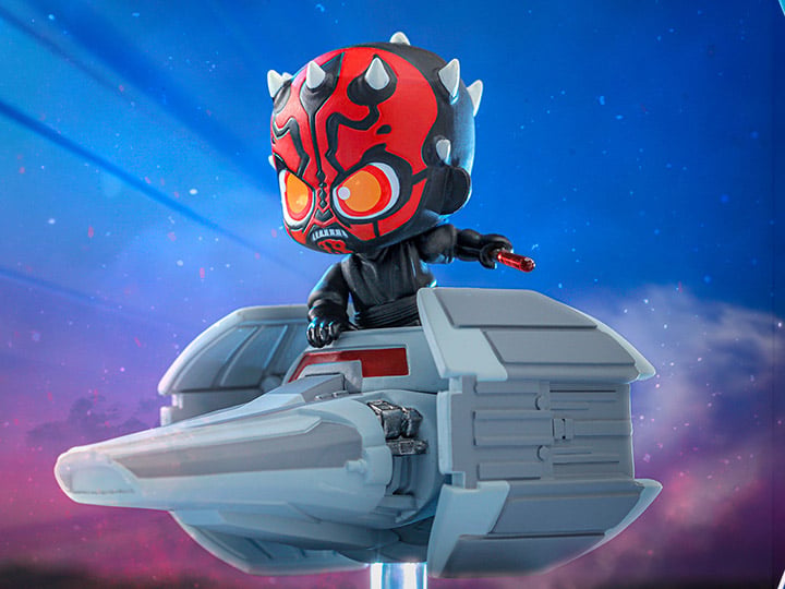 Star Wars Cosbi #036 Darth Maul with Sith Infiltrator Gallery Image 1