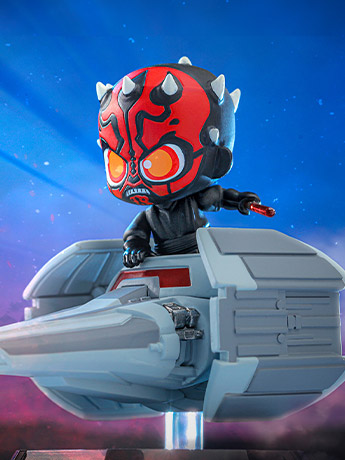 Star Wars Cosbi #036 Darth Maul with Sith Infiltrator Gallery Image 2