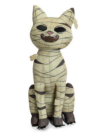 Beetlejuice Mummified Cat 13" Plush Gallery Image 2