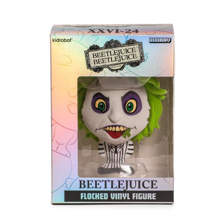 Beetlejuice Beetlejuice Bhunny Beetlejuice Flocked Vinyl Figure Gallery Image 3