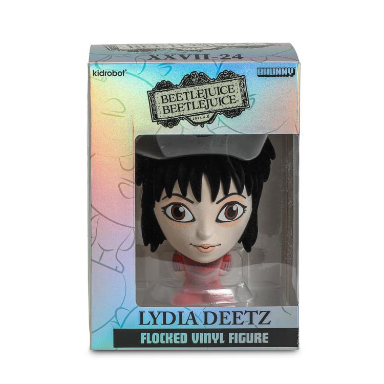 Beetlejuice Beetlejuice Bhunny Lydia Deetz Flocked Vinyl Figure Gallery Image 3