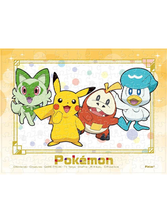 Pokemon Pikachu, Sprigatito, Fuecoco, and Quaxly 150-Piece Mame Puzzle Gallery Image 2