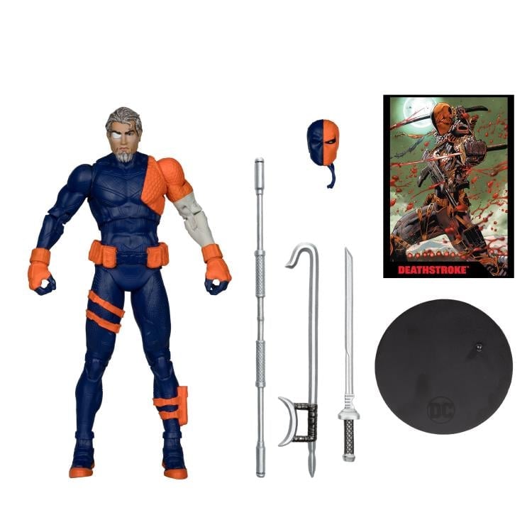DC Rebirth Page Punchers Deathstroke 7" Action Figure with Comic Gallery Image 10
