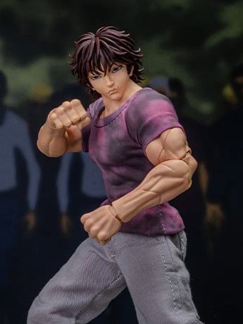 Baki Hanma: Son of Ogre Baki Hanma BBTS Exclusive 1/12 Scale Action Figure Gallery Image 2