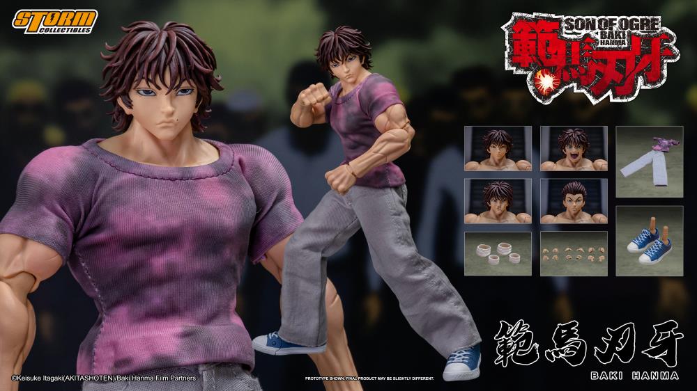 Baki Hanma: Son of Ogre Baki Hanma BBTS Exclusive 1/12 Scale Action Figure Gallery Image 34