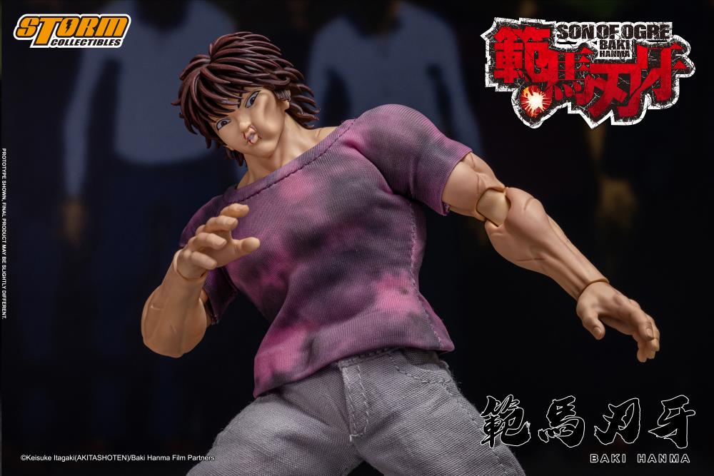 Baki Hanma: Son of Ogre Baki Hanma BBTS Exclusive 1/12 Scale Action Figure Gallery Image 11