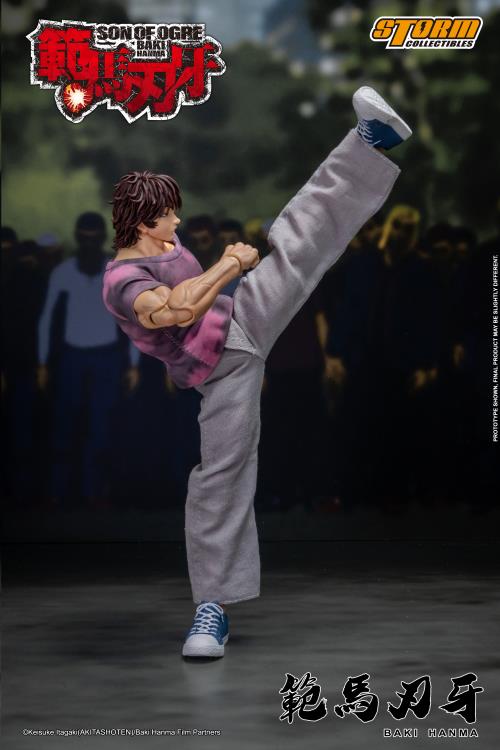 Baki Hanma: Son of Ogre Baki Hanma BBTS Exclusive 1/12 Scale Action Figure Gallery Image 9