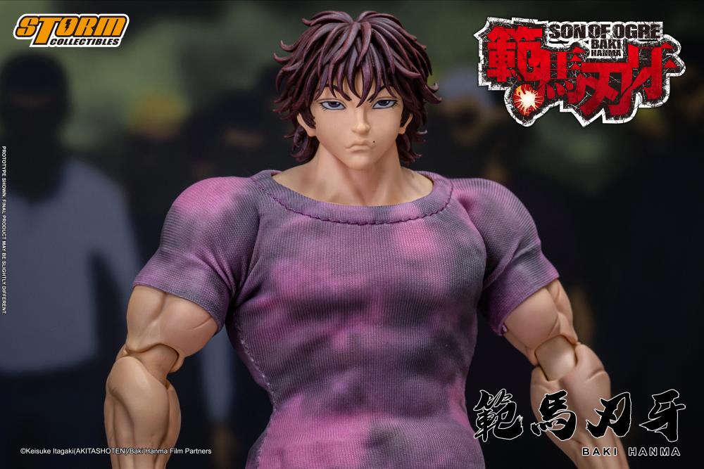 Baki Hanma: Son of Ogre Baki Hanma BBTS Exclusive 1/12 Scale Action Figure Gallery Image 6