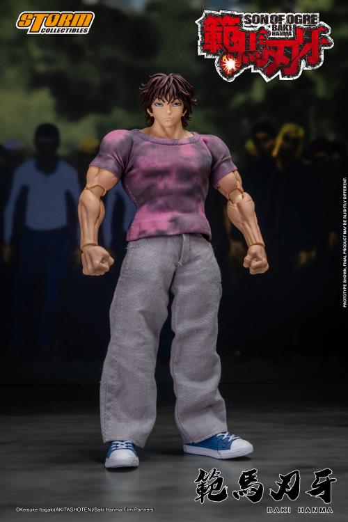 Baki Hanma: Son of Ogre Baki Hanma BBTS Exclusive 1/12 Scale Action Figure Gallery Image 3