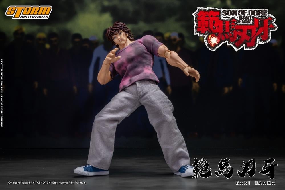 Baki Hanma: Son of Ogre Baki Hanma BBTS Exclusive 1/12 Scale Action Figure Gallery Image 10