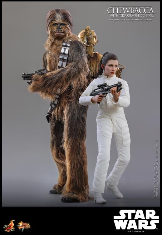 Star Wars: The Empire Strikes Back MMS766 Chewbacca with Disassmbled C-3PO 1/6th Scale Collectible Figure Gallery Image 22