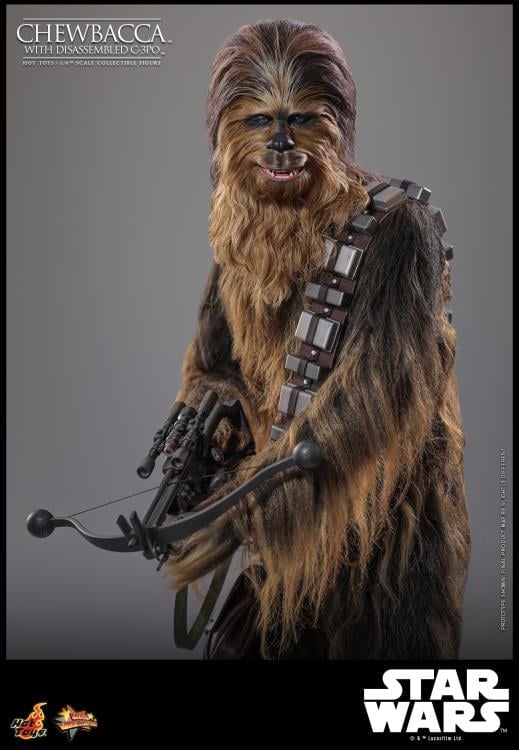 Star Wars: The Empire Strikes Back MMS766 Chewbacca with Disassmbled C-3PO 1/6th Scale Collectible Figure Gallery Image 5