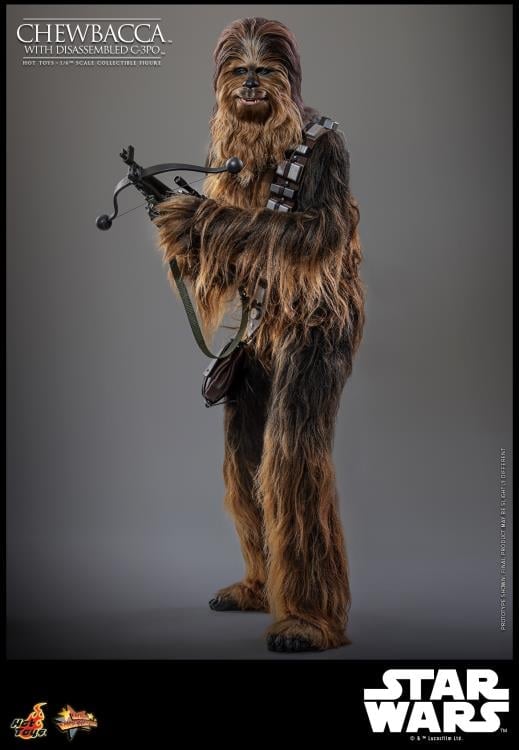 Star Wars: The Empire Strikes Back MMS766 Chewbacca with Disassmbled C-3PO 1/6th Scale Collectible Figure Gallery Image 4