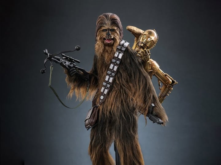 Star Wars: The Empire Strikes Back MMS766 Chewbacca with Disassmbled C-3PO 1/6th Scale Collectible Figure Gallery Image 1
