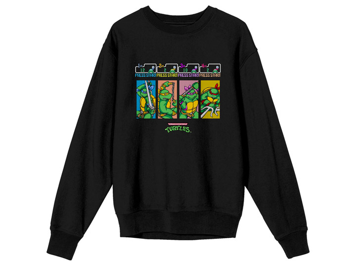 Teenage Mutant Ninja Turtles Press Start Sweatshirt Gallery Image 1