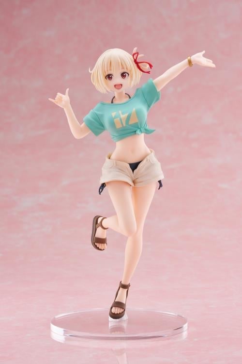 応援グッズ Riko Lycrois Recoil Chisato Nishikigi (Hawaiian Ver.) Coreful Figure