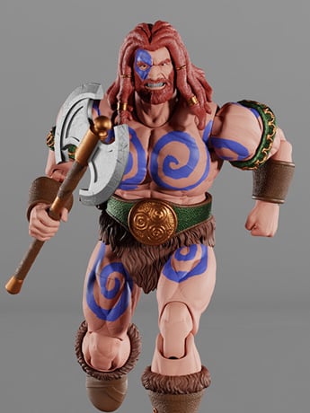 Brutal Realm Killian the Red 1/12 Scale Action Figure