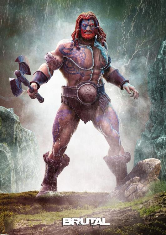 Brutal Realm Killian the Red 1/12 Scale Action Figure Gallery Image 7