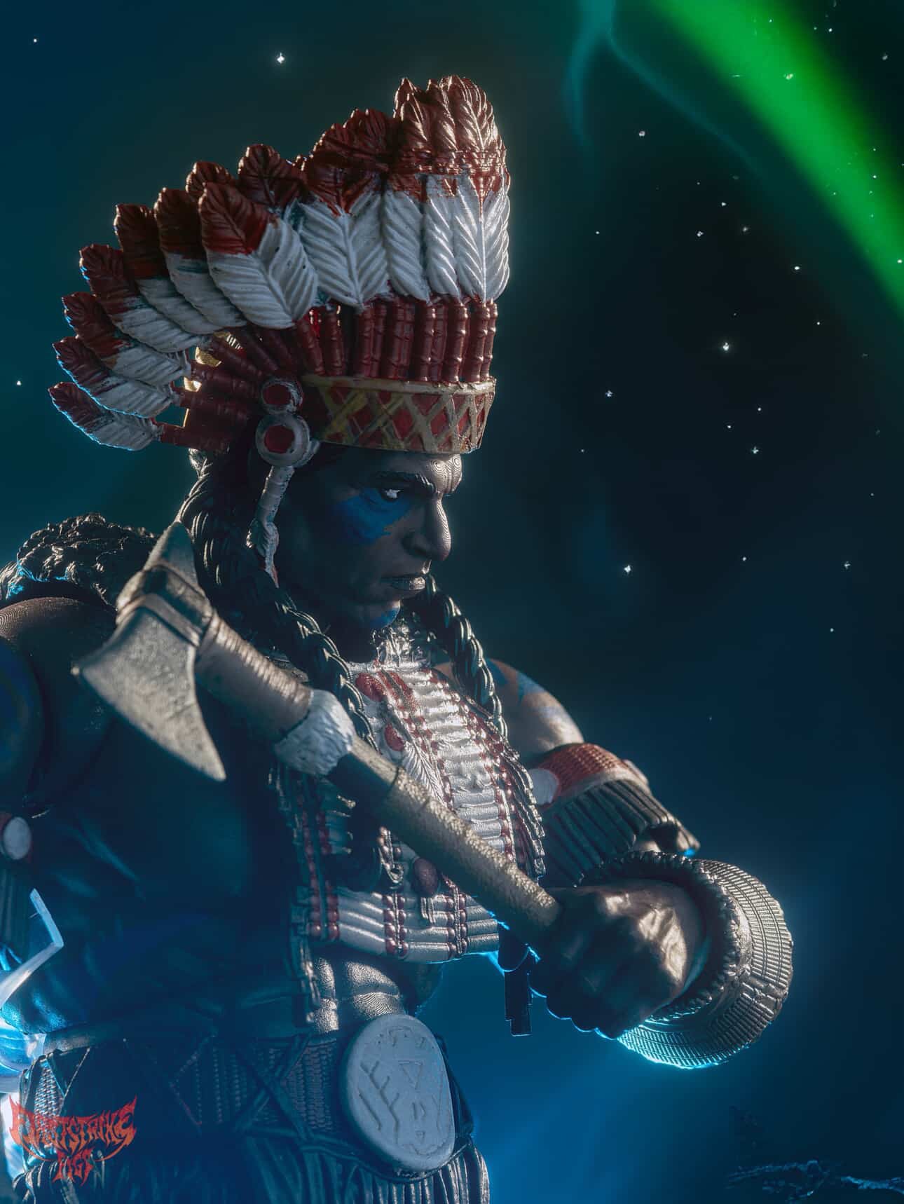 Brutal Realm Chief Mato 1/12 Scale Action Figure Gallery Image 7