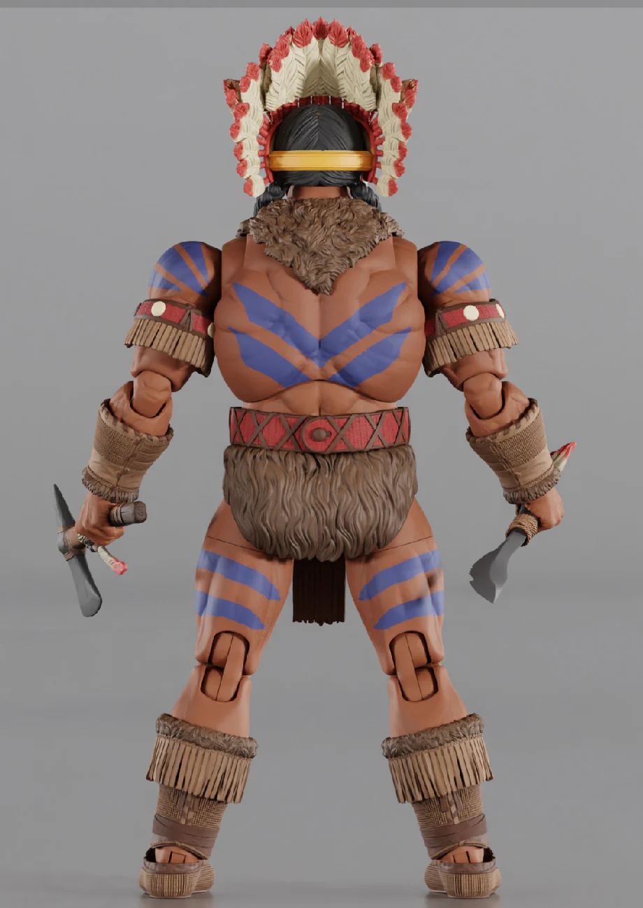 Brutal Realm Chief Mato 1/12 Scale Action Figure Gallery Image 5