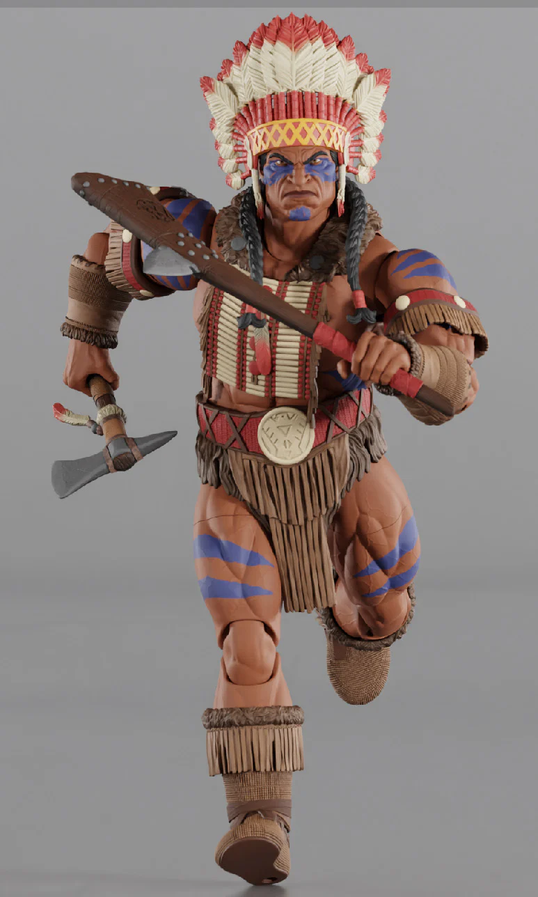 Brutal Realm Chief Mato 1/12 Scale Action Figure Gallery Image 4