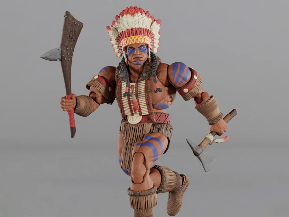 Brutal Realm Chief Mato 1/12 Scale Action Figure Gallery Image 1