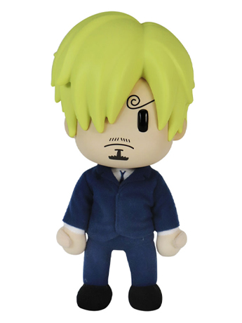 One Piece FigureKey Sanji (Dressrosa) 8" Plush Figure Gallery Image 2
