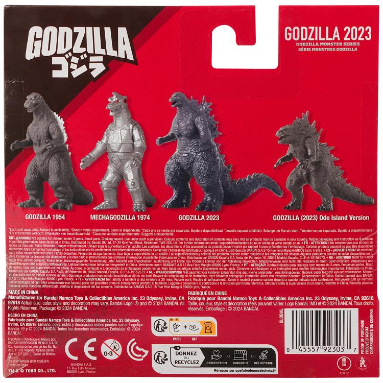 Godzilla Minus One Monster Series Godzilla 5-Inch Scale Soft Vinyl Figure Gallery Image 9