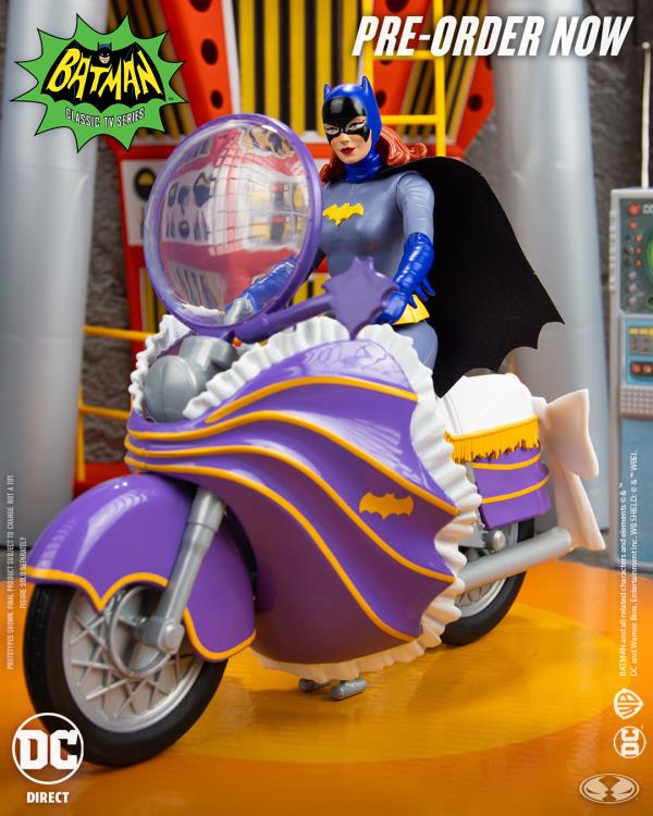 Batman Classic TV Series DC Retro Batgirl Cycle Gallery Image 5