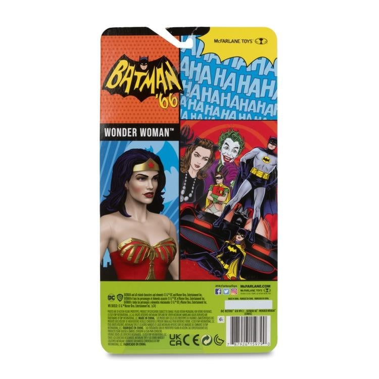 Batman '66 DC Retro Wonder Woman Action Figure Gallery Image 11