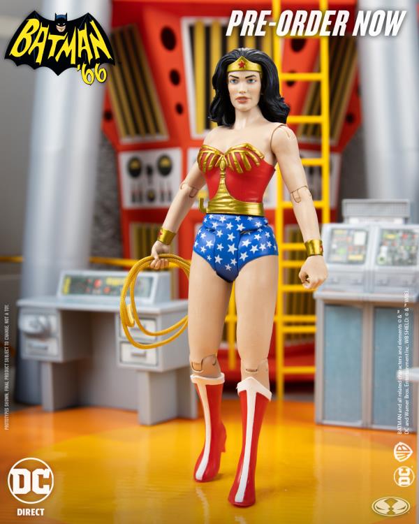 Batman '66 DC Retro Wonder Woman Action Figure Gallery Image 3