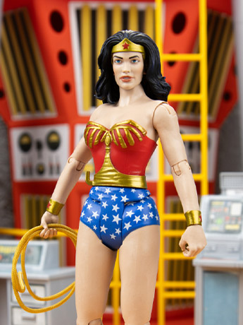 Batman '66 DC Retro Wonder Woman Action Figure Gallery Image 2