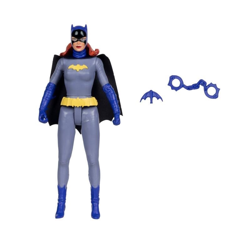 Batman '66 DC Retro Batgirl (Grey/Blue) Action Figure Gallery Image 9
