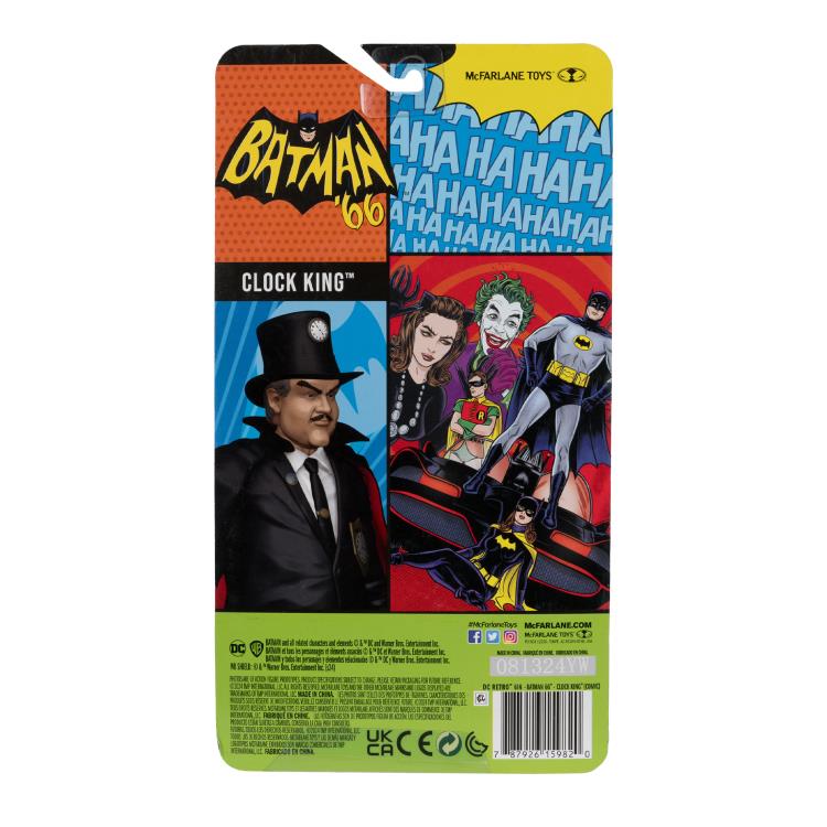 Batman '66 DC Retro Clock King Action Figure Gallery Image 11